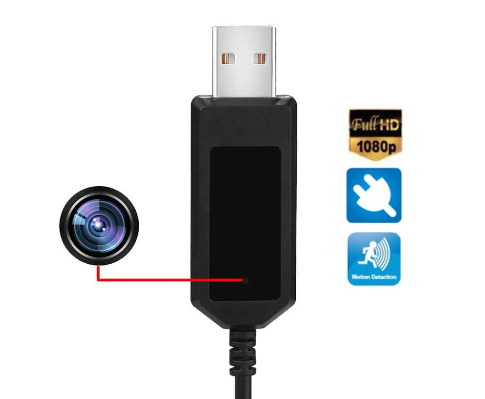 USB кабель для зарядки смартфона с высококачественной FULL HD камерой и 8GB  памятью | Cool Mania