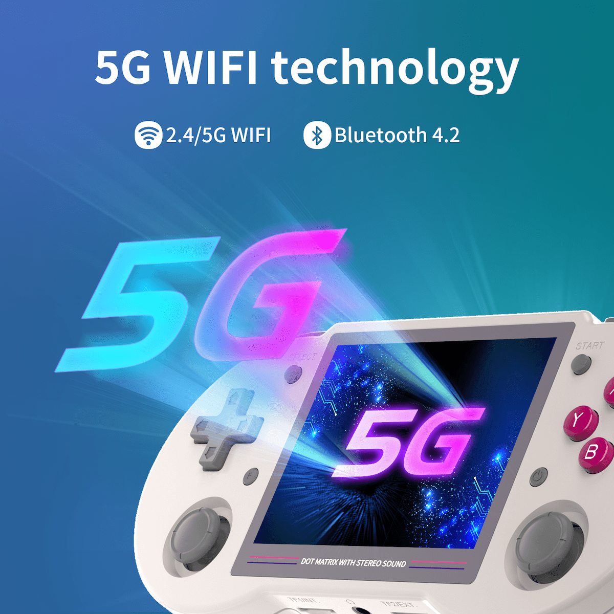 игровая консоль wifi 5g портативная для детей карманная